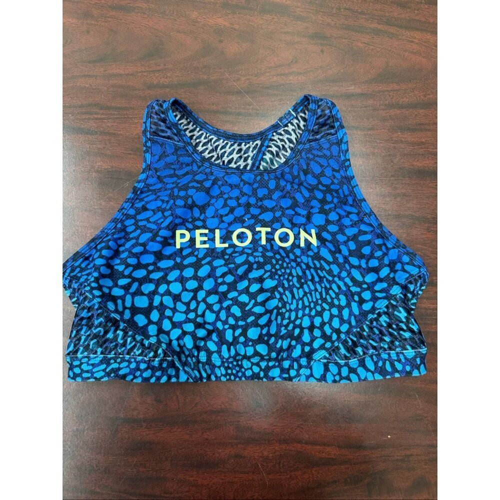 Peloton X WITH Wild Kite High Neck Sports Bra 2.0 Size Large